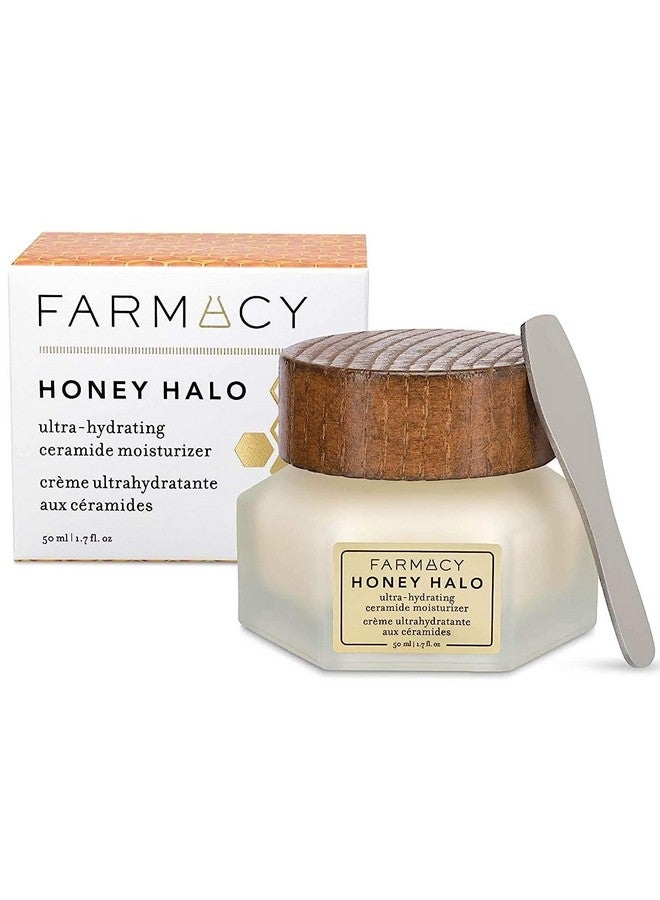 Armacy Honey Halo Ceramide Face Moisturizer Cream Hydrating Facial Lotion For Dry Skin (1.7 Ounce)