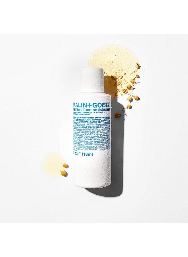 Alin + Goetz Vitamin E Face Moisturizer Hydrating Balancing Nourishing Face Lotion For Dry Sensitive Skin. Multitaksing After Shave Makeup Primer Unisex Cruelty Free Vegan 8.5 Fl Oz
