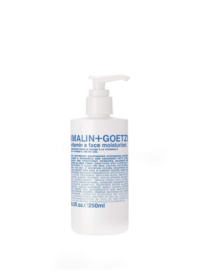 Alin + Goetz Vitamin E Face Moisturizer Hydrating Balancing Nourishing Face Lotion For Dry Sensitive Skin. Multitaksing After Shave Makeup Primer Unisex Cruelty Free Vegan 8.5 Fl Oz