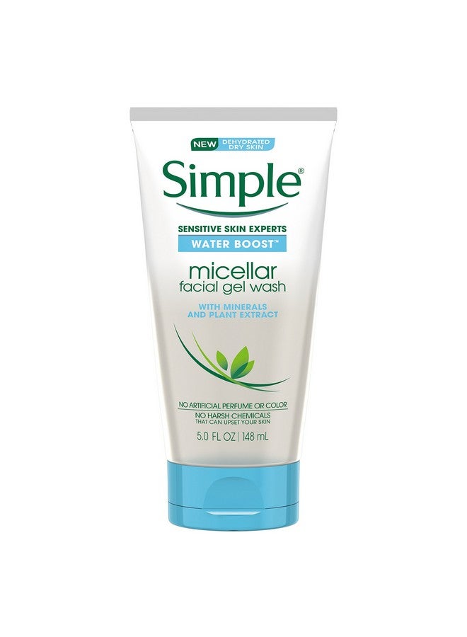 Imple Water Boost Micellar Facial Gel Wash For Sensitive Skin 5 Ounce (Pack Of 3)
