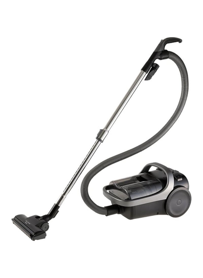 Bagless Canister Vacuum Cleaner 2.2 L 2200 W MC-CL609HE47 Metal grey