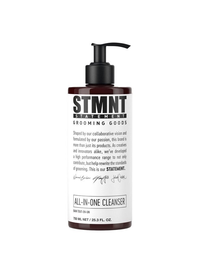 Tmnt Grooming Goods Allinone Daily Cleanser 25.3 Oz ; Sls/Sles Sulfates Free ; Extra Caring Formula W/Activated Charcoal & Menthol