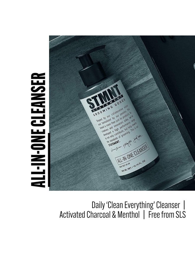 Tmnt Grooming Goods Allinone Daily Cleanser 25.3 Oz ; Sls/Sles Sulfates Free ; Extra Caring Formula W/Activated Charcoal & Menthol
