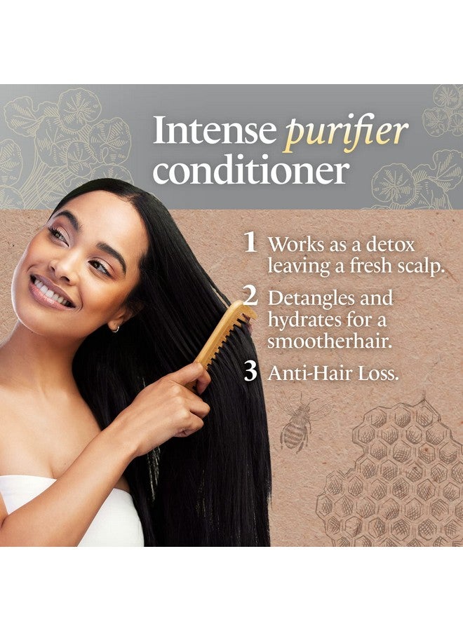 Io Nacho Conditioner Purifying With Royal Jelly Infused With Botanical Stem Cells For Intense Hair And Scalp Purification + Detoxifying Balance 14 Fluid Ounces
