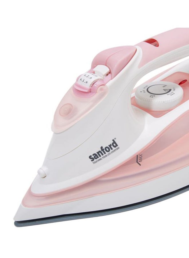 Steam Iron With Ceramic Plate 2200.0 W SF46CSI BS White/Pink