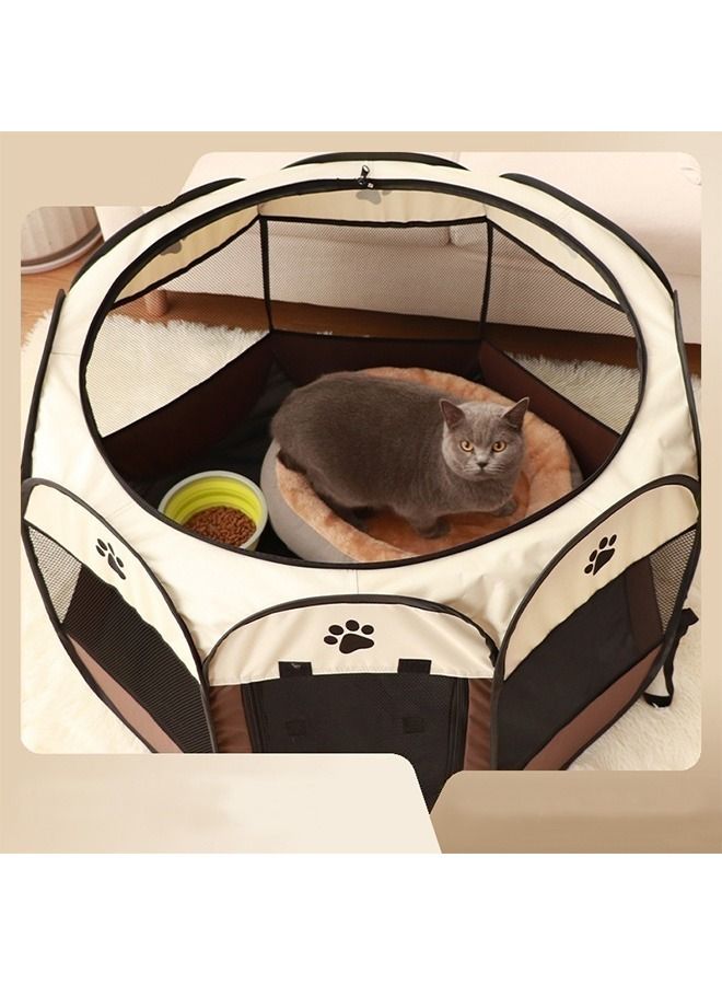 Foldable Waterproof Octagon Oxford Pet Playpens For Dogs And Cats