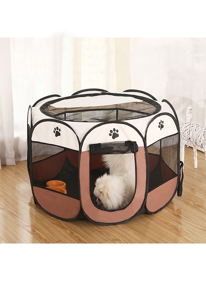 Foldable Waterproof Octagon Oxford Pet Playpens For Dogs And Cats