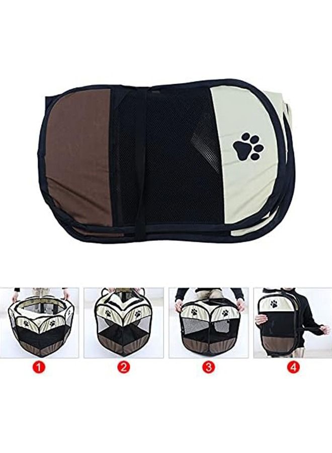 Foldable Waterproof Octagon Oxford Pet Playpens For Dogs And Cats