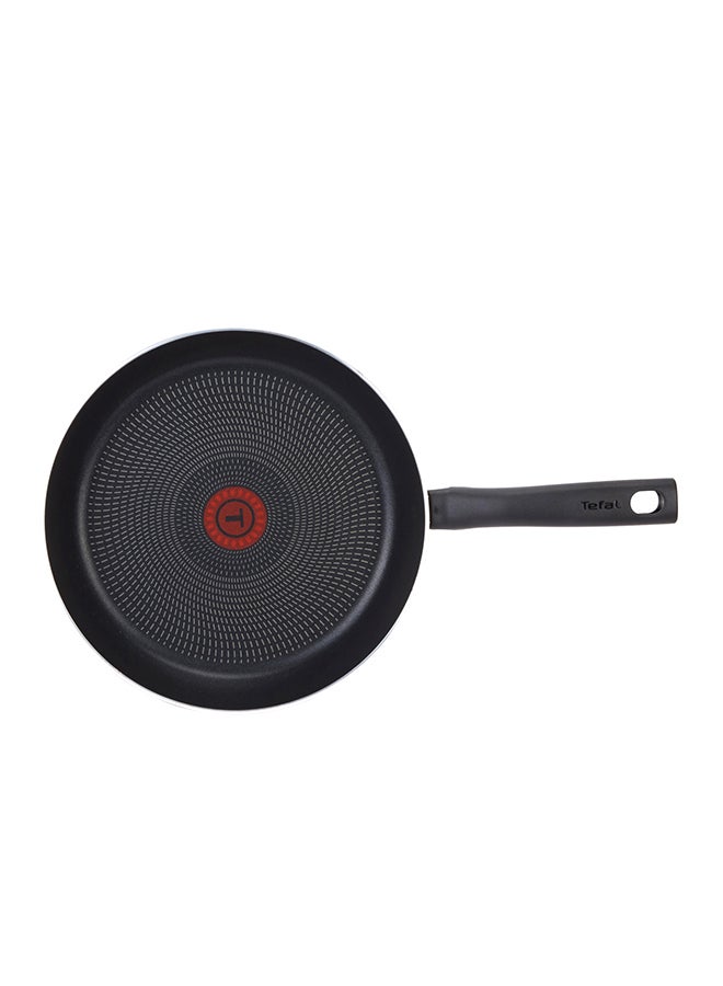 Tempo Flame Non-Stick Fry Pan Black/Red 28cm