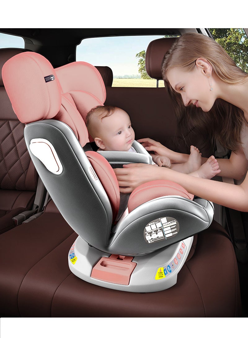 Child Seat Baby Baby Car 0-12 Years Old-3-4 Years Old 360 New Rotation