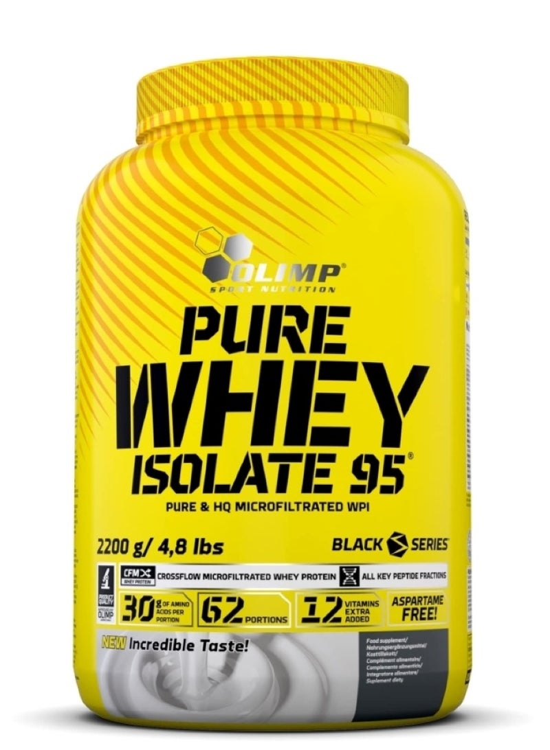 Pure Whey Isolate 95, 2.2 Kg Strawberry
