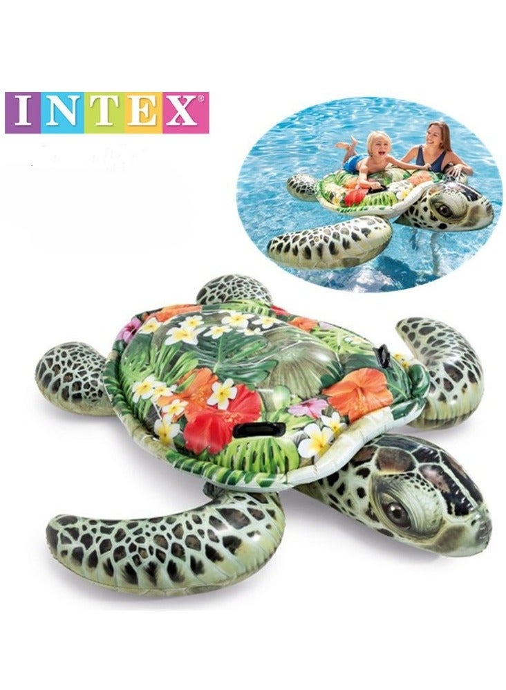 Children's aquatic animals, inflatable mounts, adult swimming floats, inflatable floats, and swimming rings 191*170cm