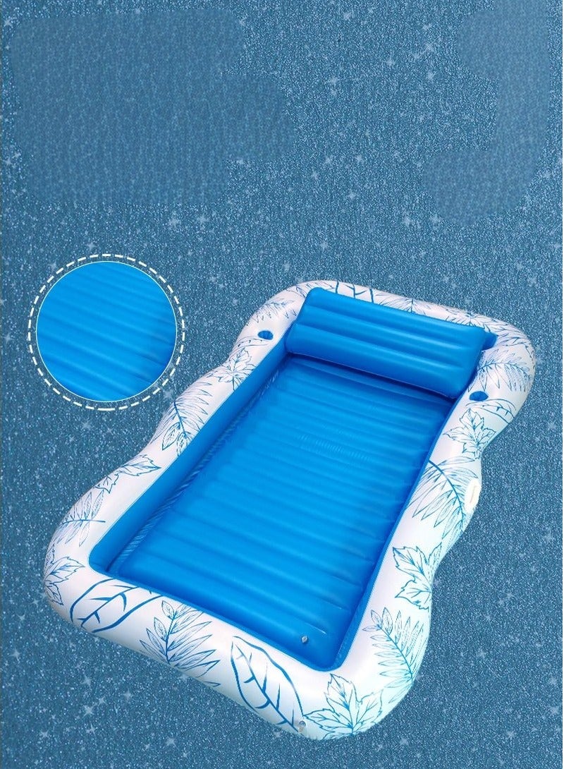 4-in-1 Sunlight Bathing Mattress, Adult Inflatable Children's Swimming Pool