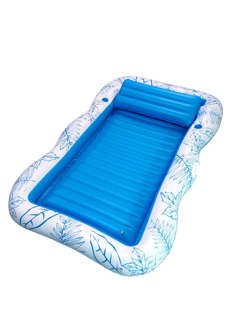 4-in-1 Sunlight Bathing Mattress, Adult Inflatable Children's Swimming Pool
