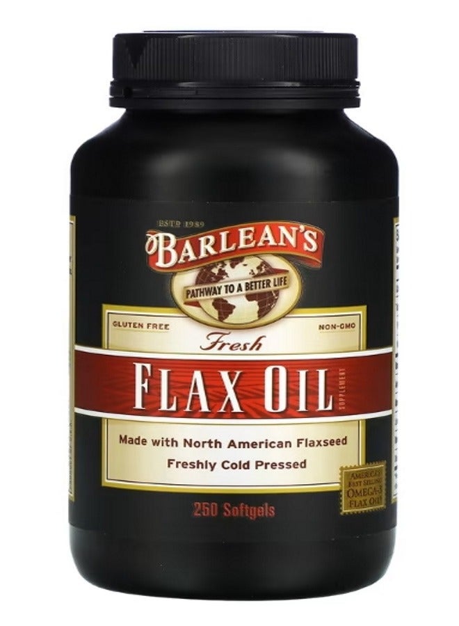 Fresh Flax Oil 250 Softgels