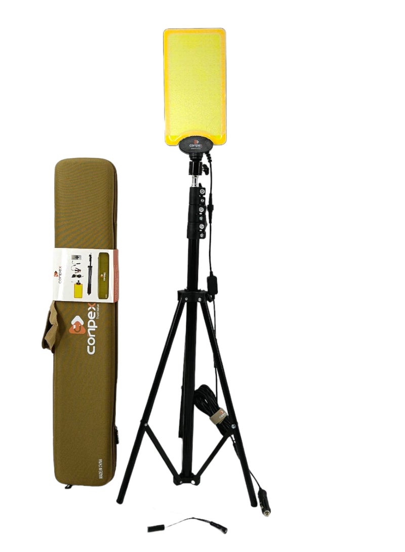 Camping LED Light 1000W Telescopic Tripod Stand with Remote Control | Camping Lantern LED Flashlights For Fishing,Garden,Events and Emergency Car repair