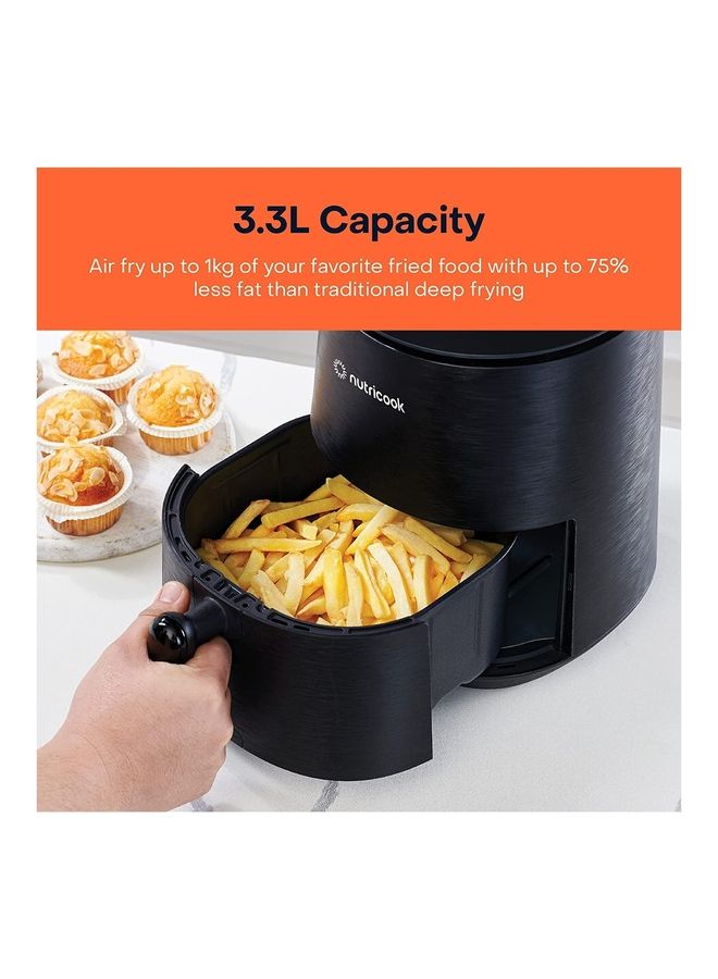 Air Fryer Mini v2 3.3 L 1500 W NC-AFM033K Black