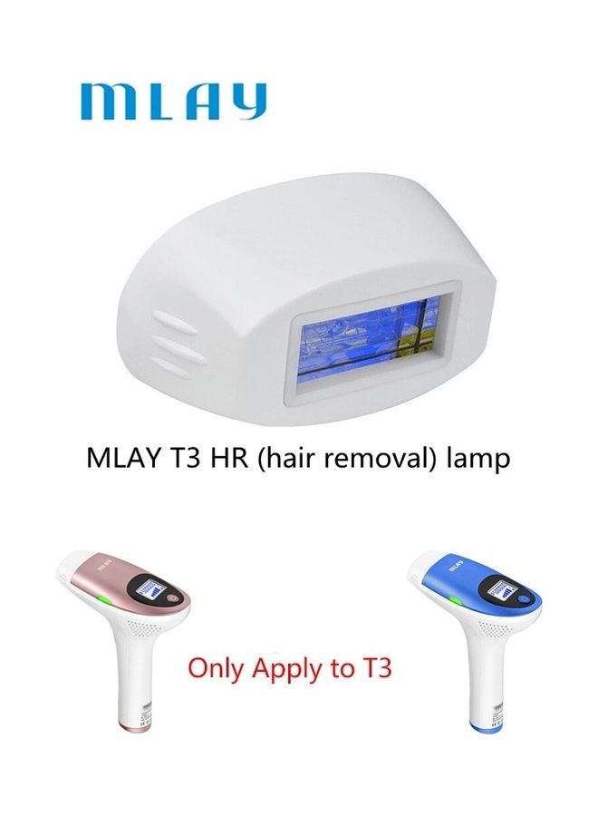 T3 Hr Lamp 500000 Pulses For IPL Laser Hair Removal Device White