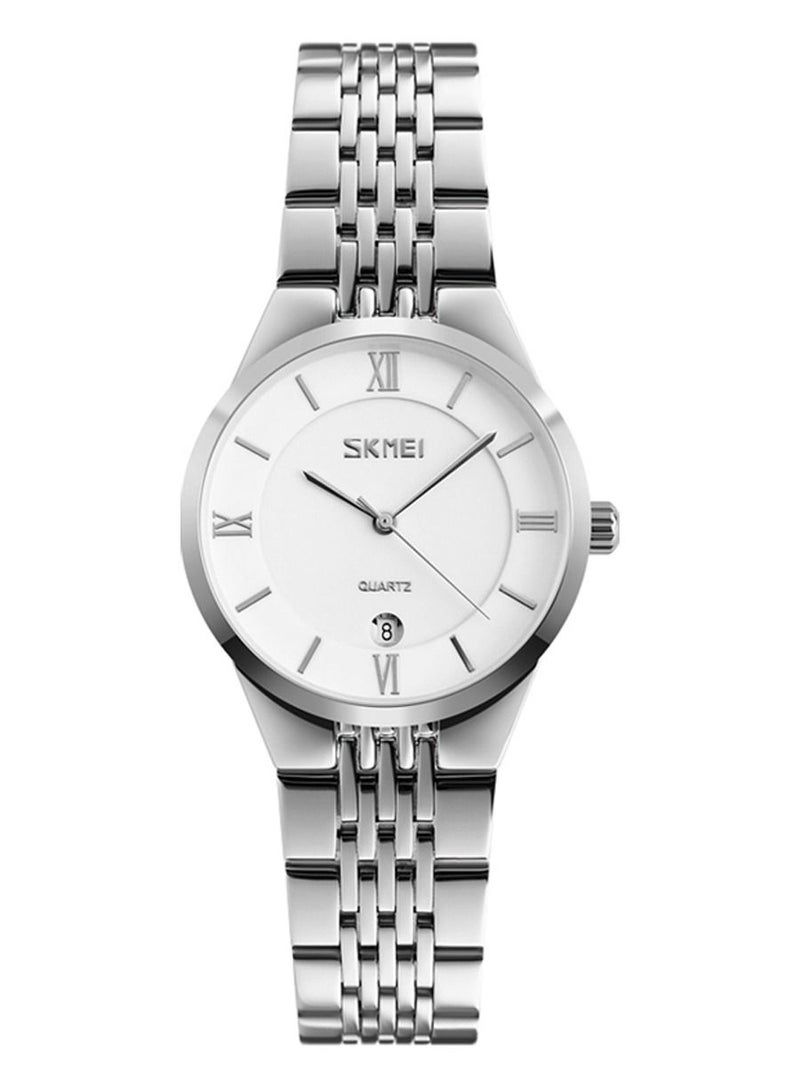 Women’s Fashion Quartz, Stainless Steel Band Waterproof Watch - 9139