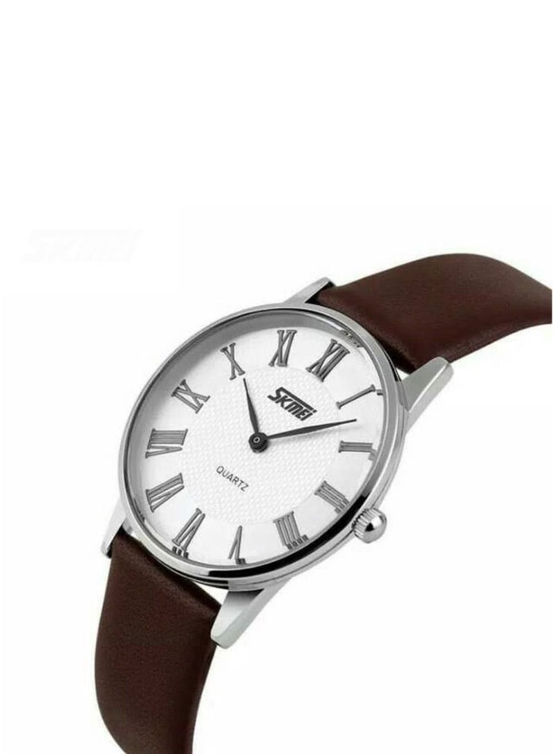 Women’s Casual Analog Quartz Leather Band Watch - 9092