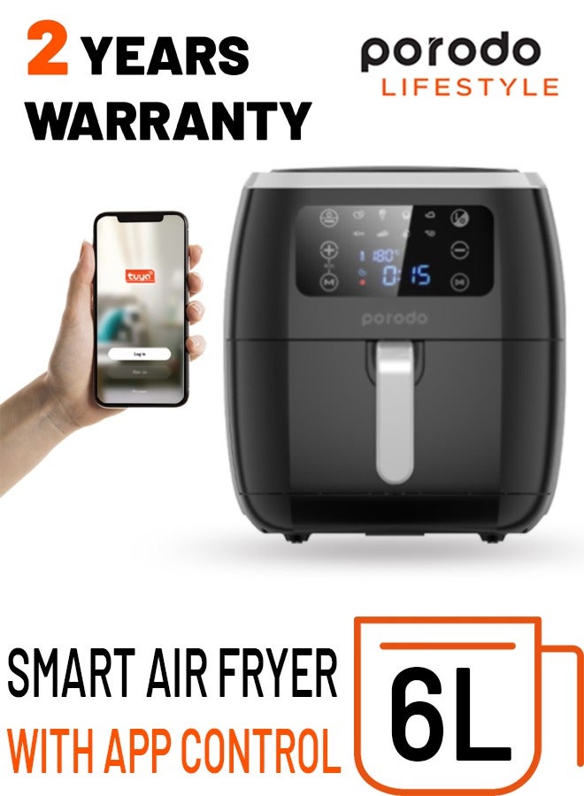 Smart Air Fryer With App Control 6L