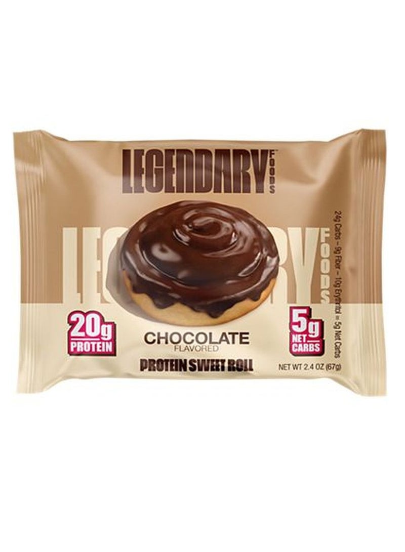 LGD Protein Sweet Roll 67g Chocolate (1x8)