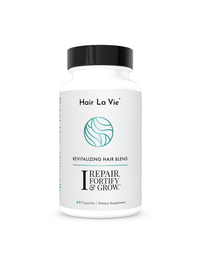 Air La Vie Revitalizing Blend Hair Growth Vitamins For Women To Support Health Of Hair Supplements W/Biotin Collagen & Saw Palmetto For Thick Full Hair 60 Caps