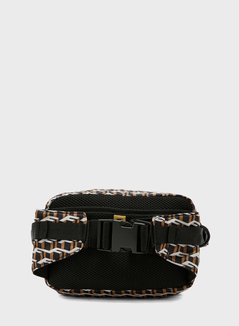 Gold F-Box Monogram Waist Bag