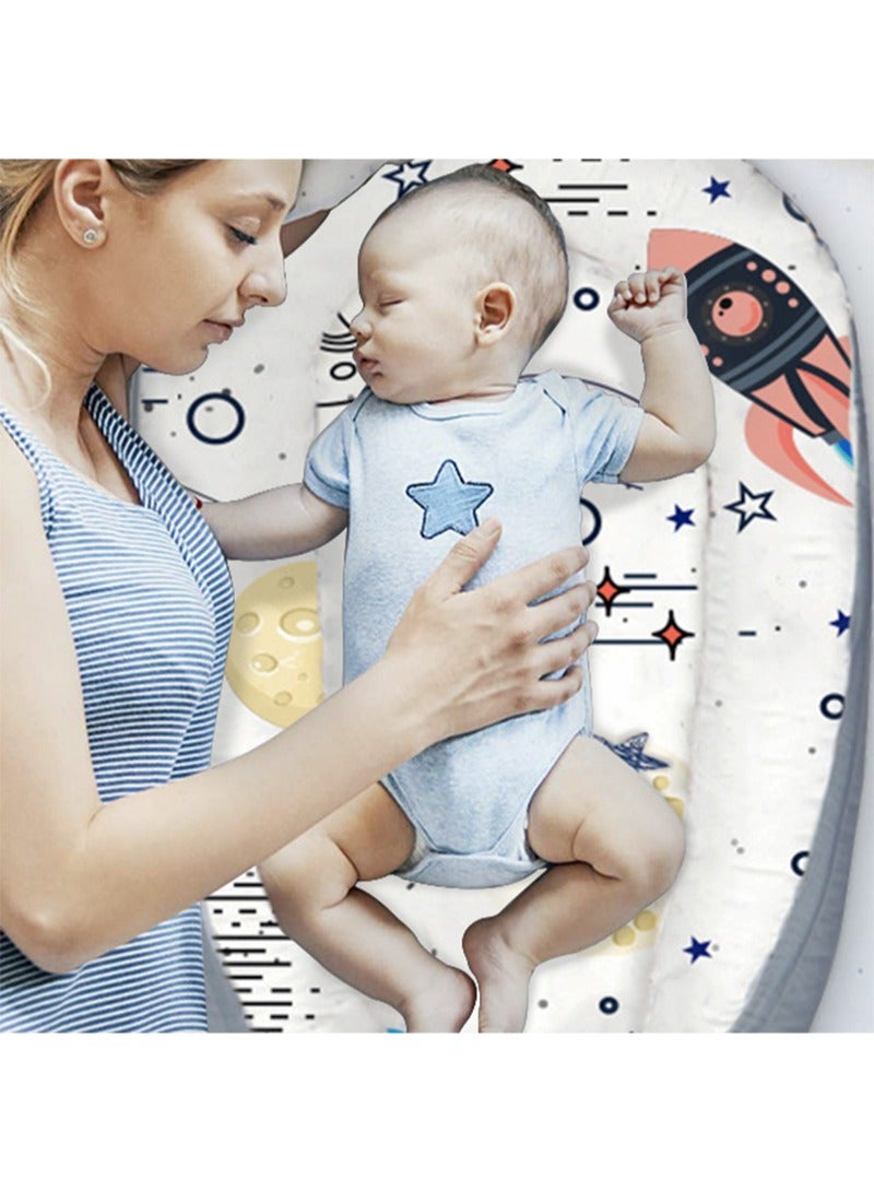 Baby's Sleeping Mat Bed Is Detachable, Washable And Portable