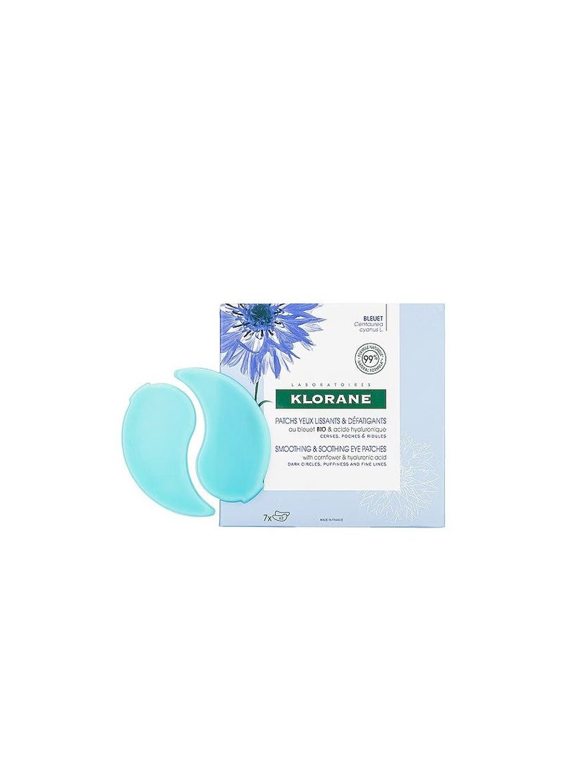 Smoothing & Soothing Eye Patches with Cornflower & Hyaluronic Acid
