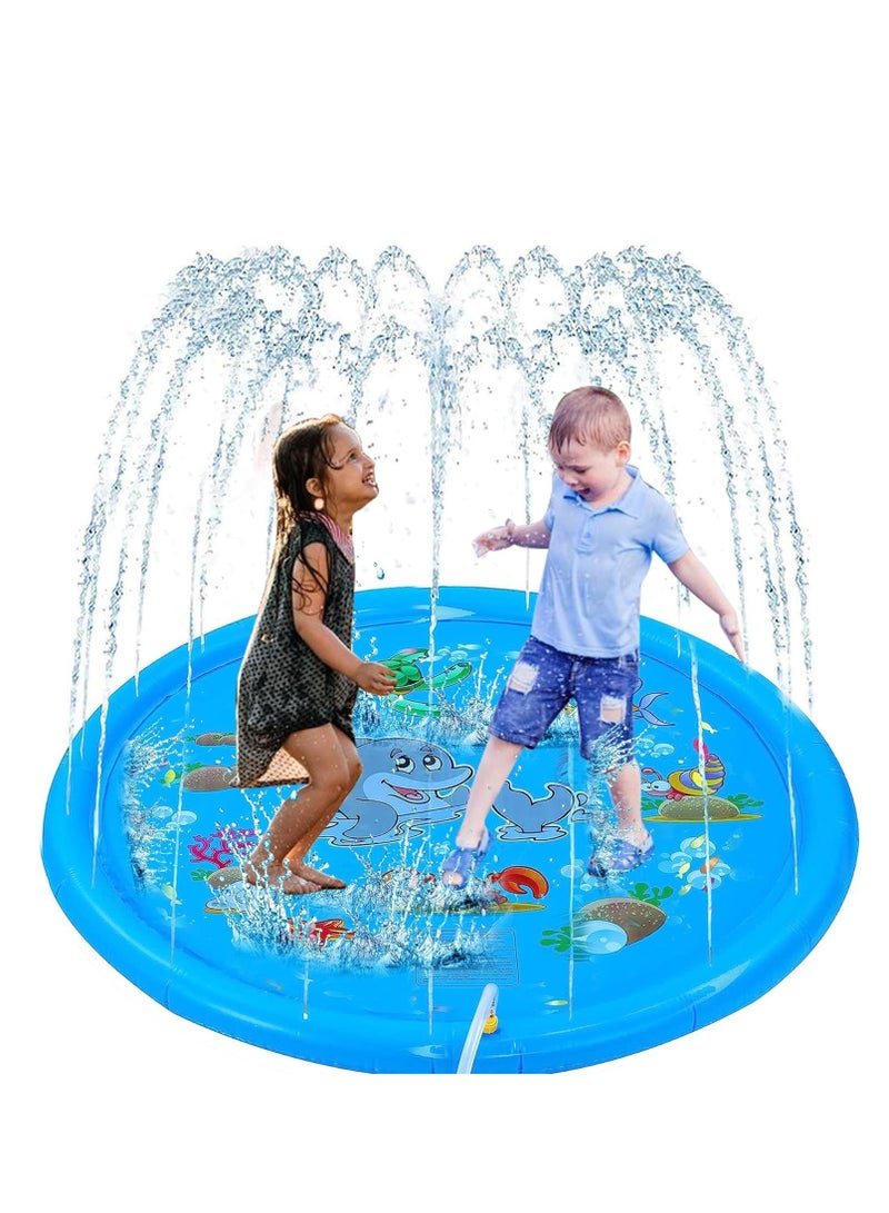Splash Pad for Kids Outdoor Water Fun for Kids 67
