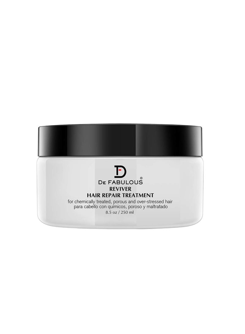 De Fabulous Reviver Hair Repair Treatment 250ml Sulphate Free pH Balanced All Hair Types