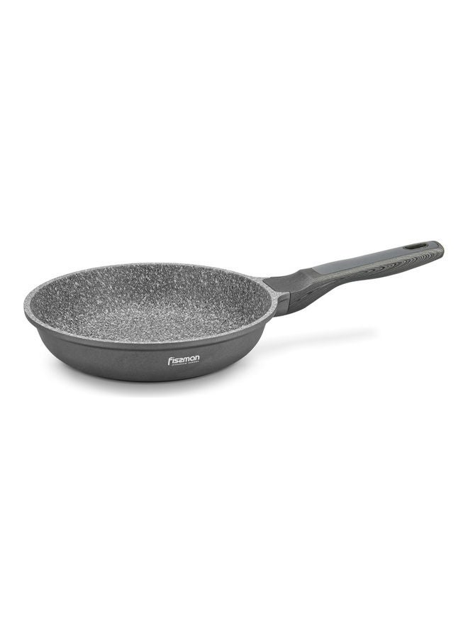 Frying Pan Prestige Series Aluminum With Non-Stick Greblon C3 Coating And Induction Bottom Grey 24x5.5cm