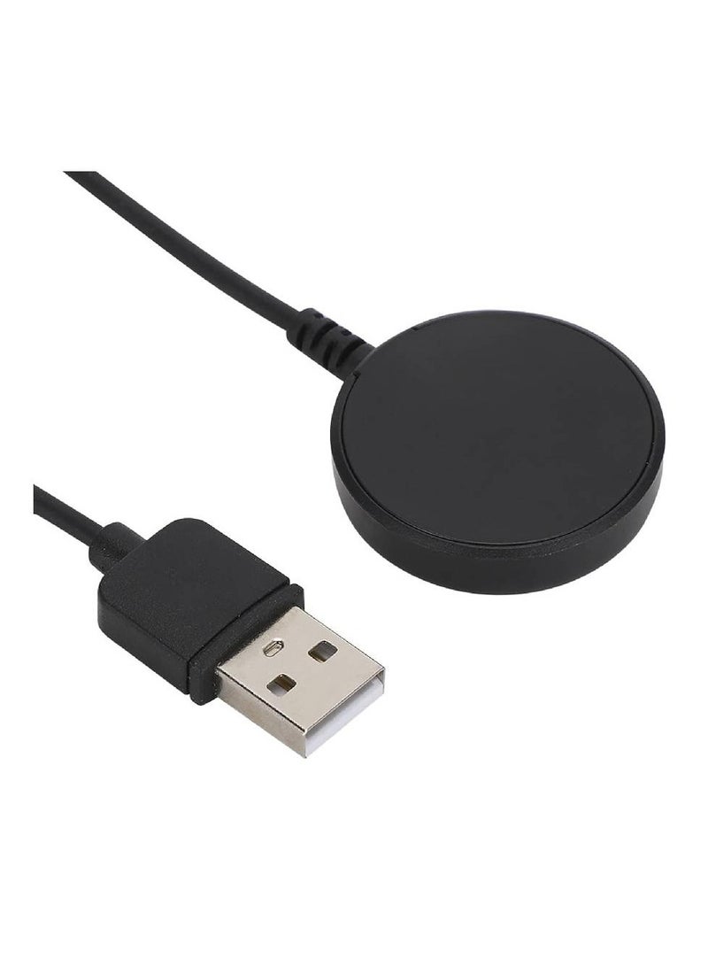 Charger Compatible with Samsung Galaxy Watch 4/4 Classic Watch3 Active 1 2 SM-R500 SM-R830 SM-R820 SM-R840 SM-R850 - USB Charging Cable 3.3ft 100cm - Smartwatch Accessories