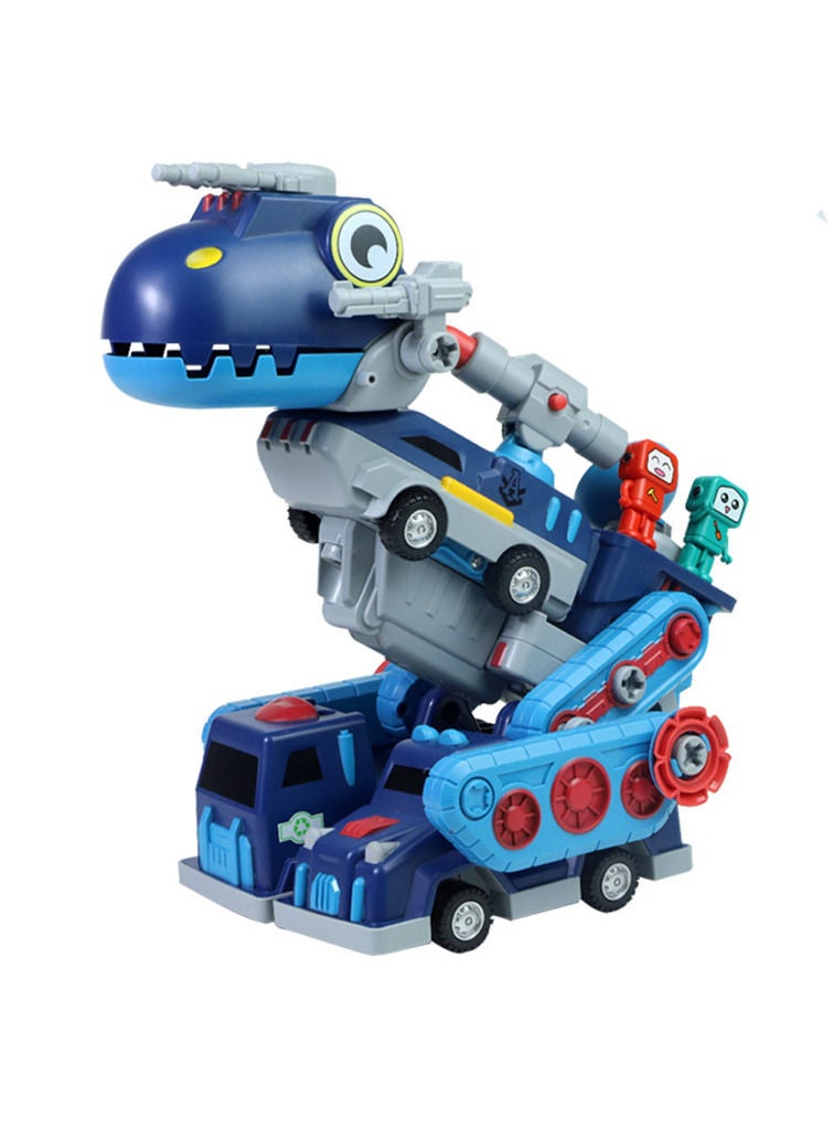 Educational Magnetic Dismantling and Putting Together Dinosaur Scooter Toy Set