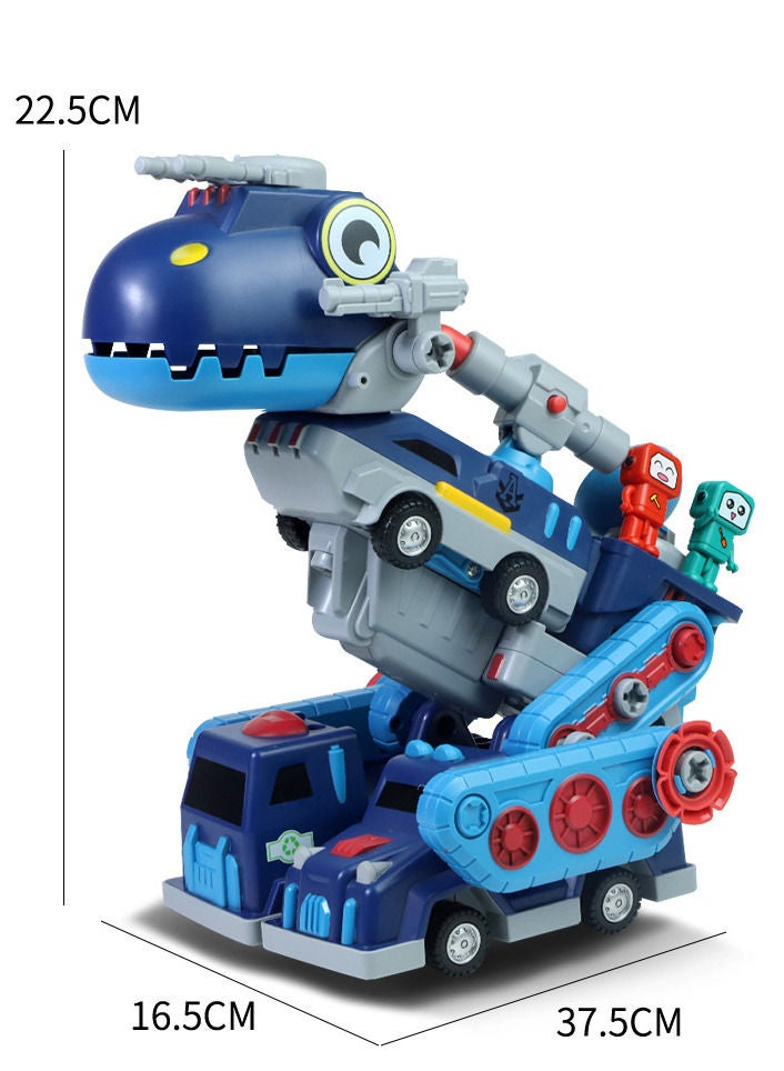 Educational Magnetic Dismantling and Putting Together Dinosaur Scooter Toy Set