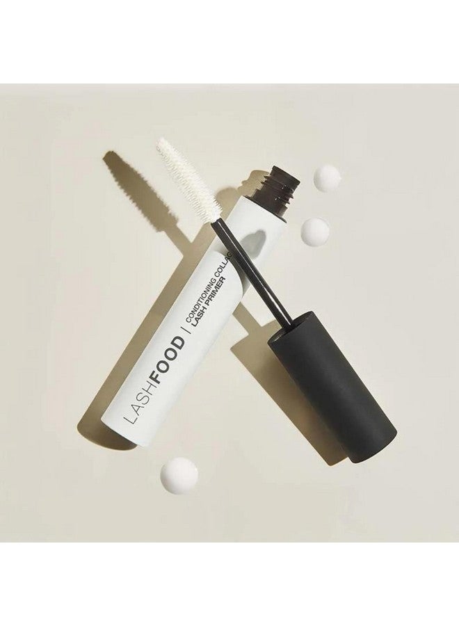 Conditioning Collagen Fiber Primer ; Lash Extender & Thickening Serum Volume Boosting With Collagen, Nanopeptide Complex, Panthenol Lash Mascara Feathery Long Full Eyelashes .27Oz