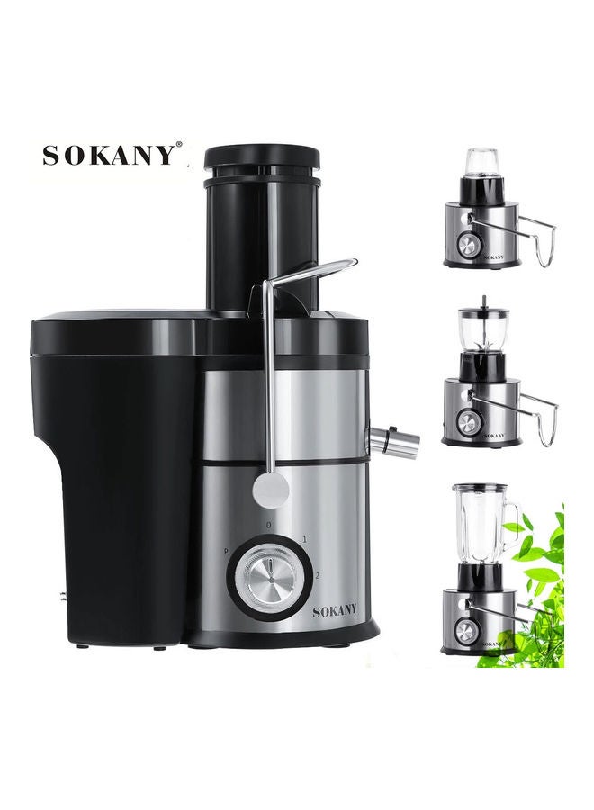 4-In-1 Mixer Juicer 3.0 L 1000.0 W Sokany-SK629 Black/Silver/Clear