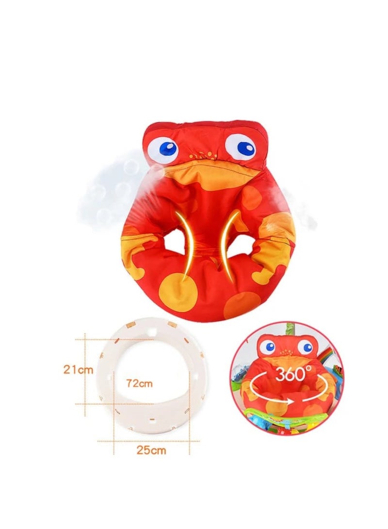 Pikkaboo Musical Frog Baby Jumperoo