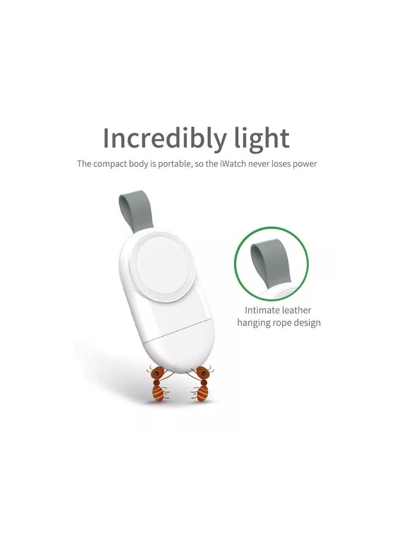 Mini Portable Magnetic Mobile Power Wireless Charger For Apple Watch