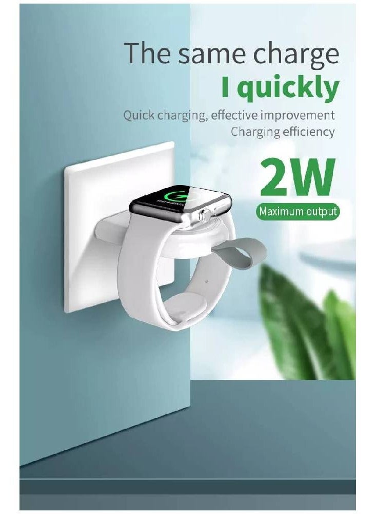 Mini Portable Magnetic Mobile Power Wireless Charger For Apple Watch