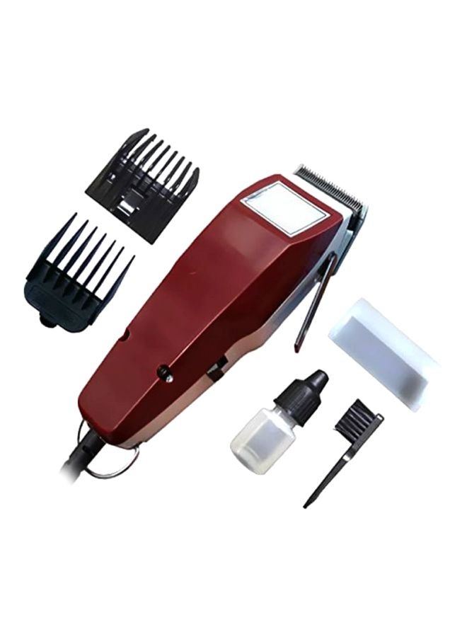 International Version Classic Professional Hair Clipper Red/Black/Clear Red/Black/Clear