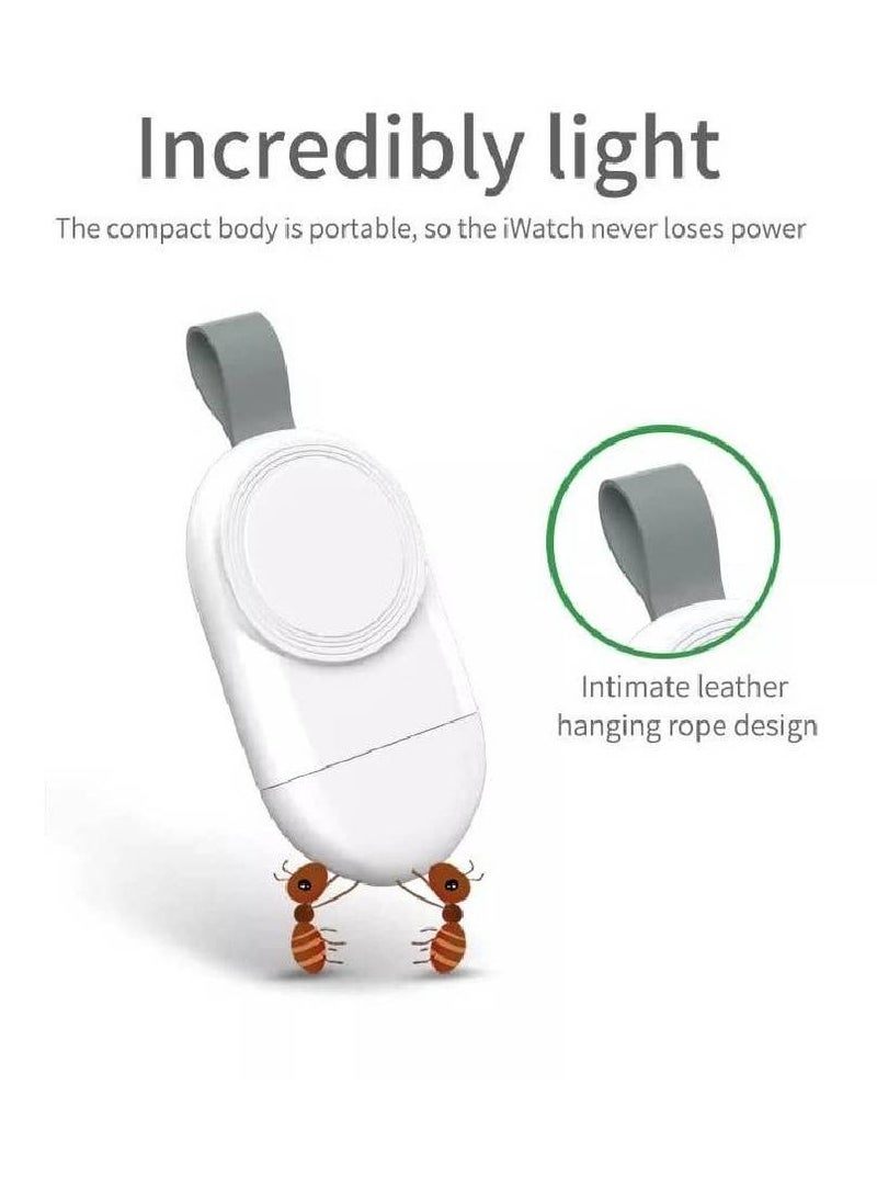 Mini Portable Magnetic Mobile Power Wireless Charger For Apple Watch