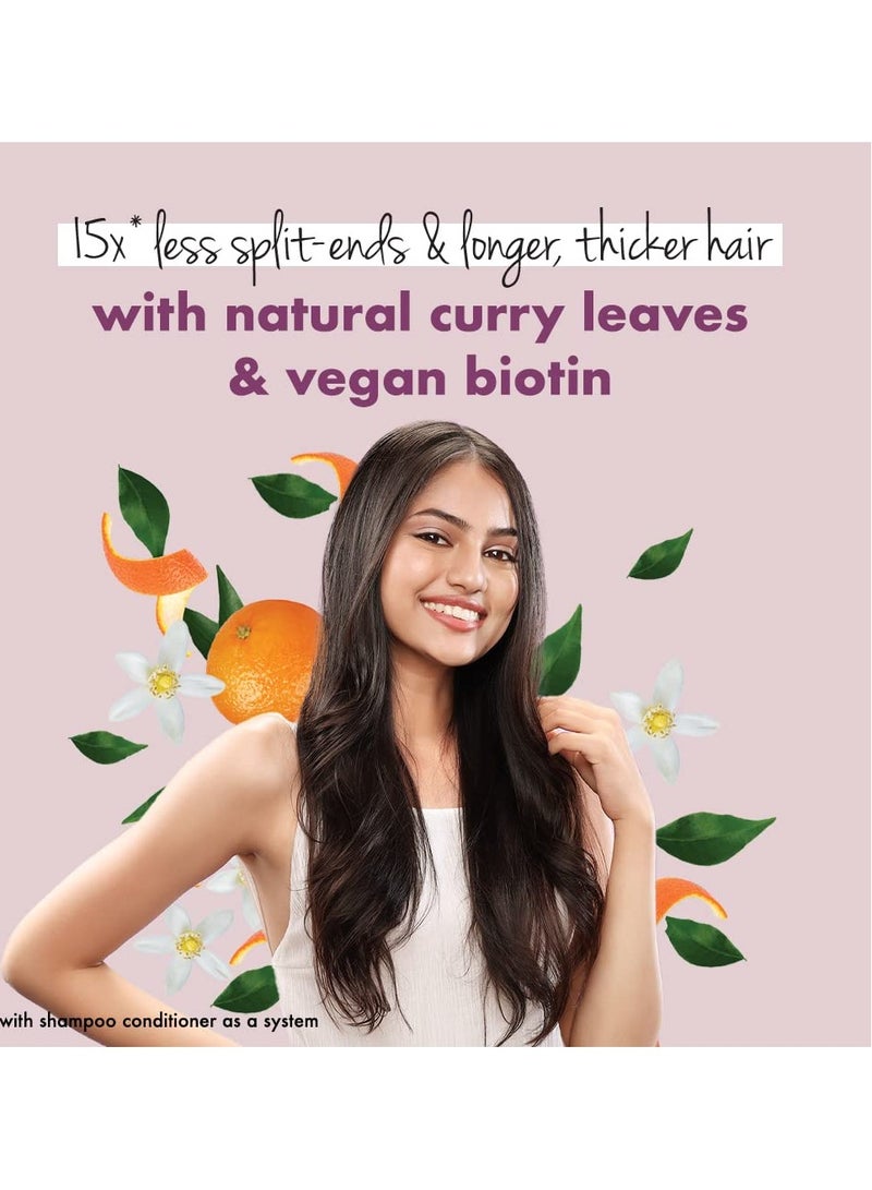 Love Beauty And Planet Curry Leaves Biotin Mandarin Conditioner for Split end free long hair Paraben free 400ML