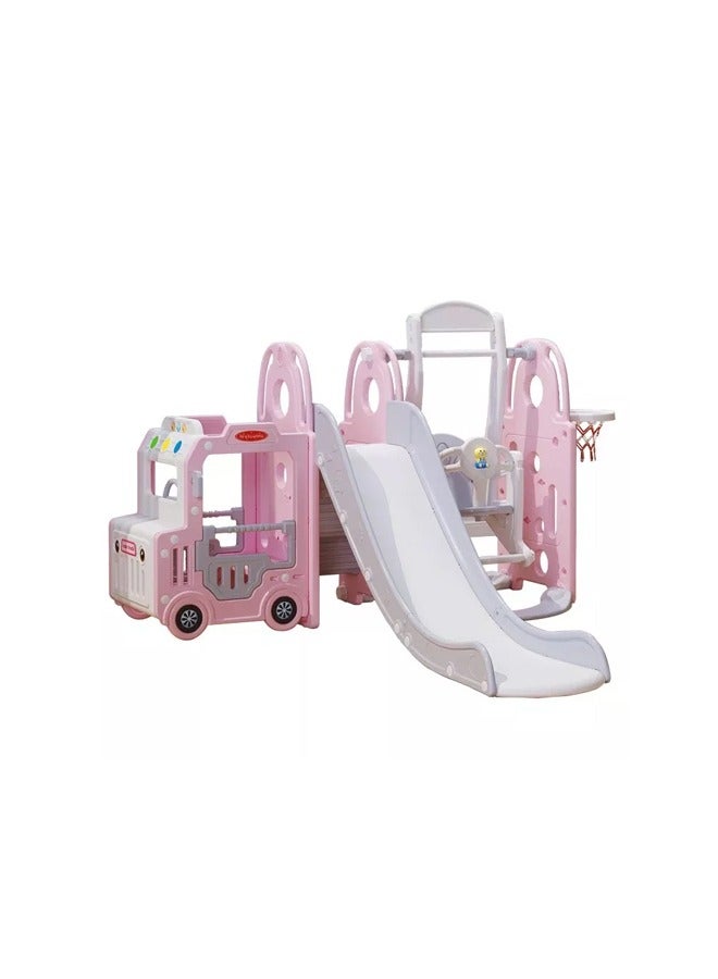 Children Indoor Playground Baby New Design Multifunctional Toys Kids Cheap Colorful Plastic Swing Slide
