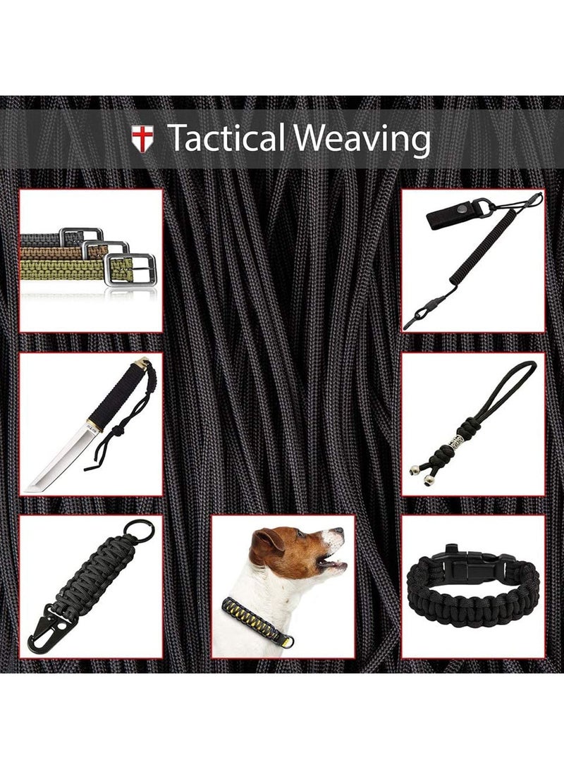 Type III Paracord 550 Camping Rope Hiking Survival Boy Scout Parachute Cord Outdoor Hammock