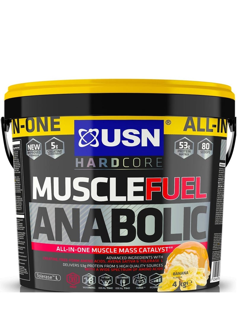 USN MuscleFuel Anabolic Banana 4KG