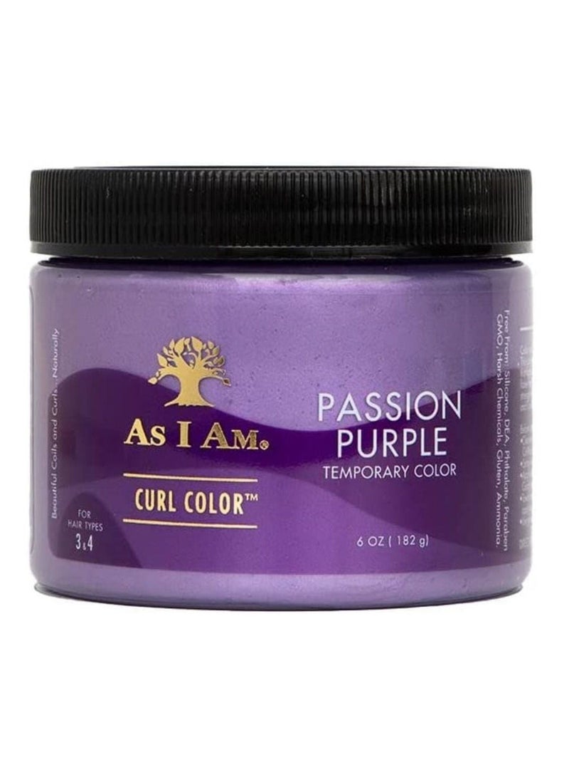Curl Color Passion Purple Temporary Hair Color