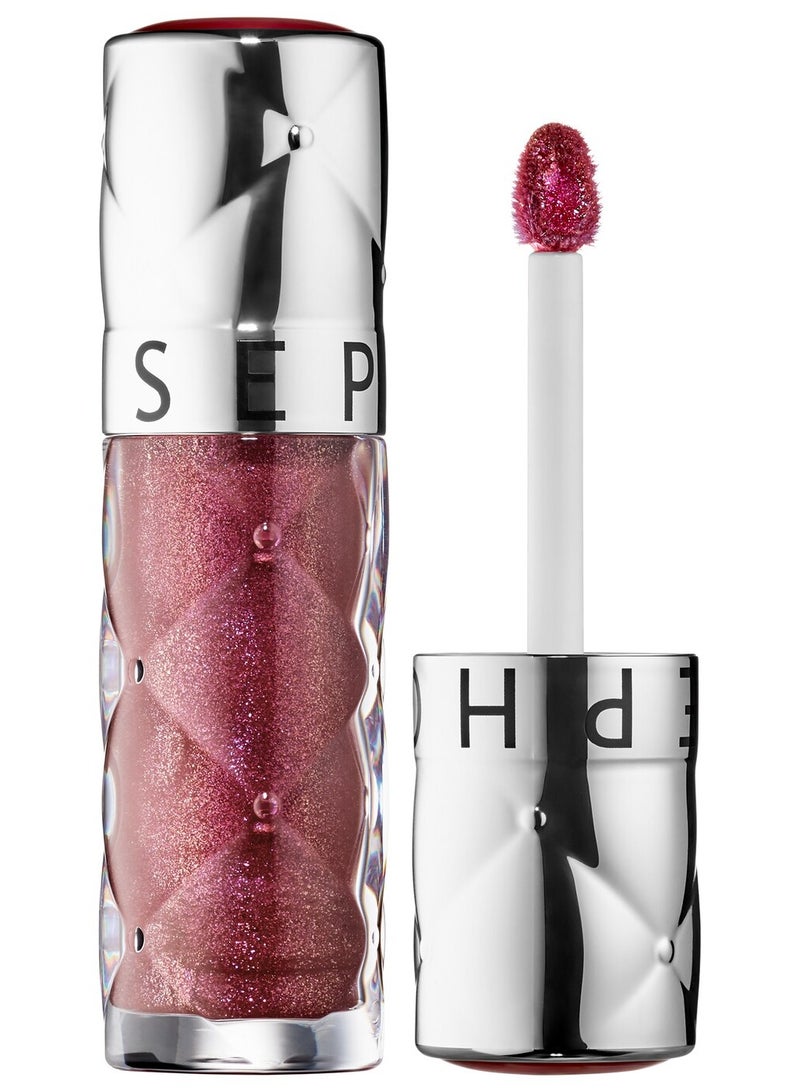 SEPHORA COLLECTION Outrageous Plumping Lip Gloss- 09 Dazzling Plum(p), 6ml