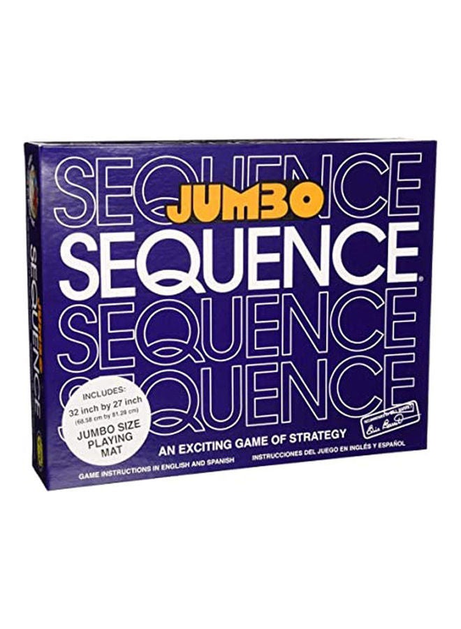 Jumbo Sequence Box Board Game